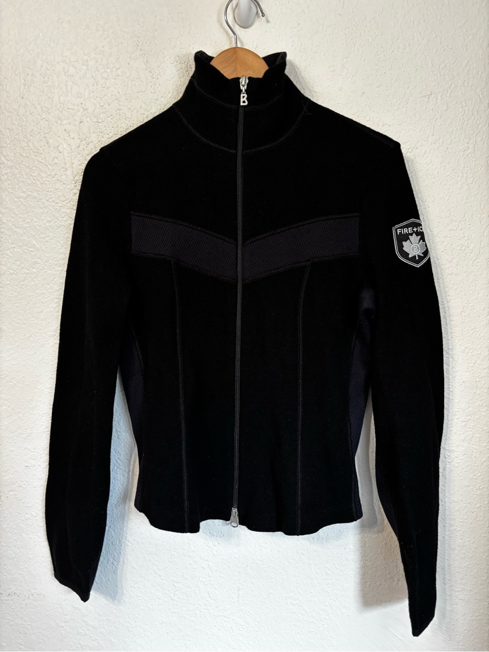 Bogner Fire + Ice Wool Blend Zip Jacket Medium